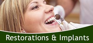 Restorations & Implants Button - Dental Lab 